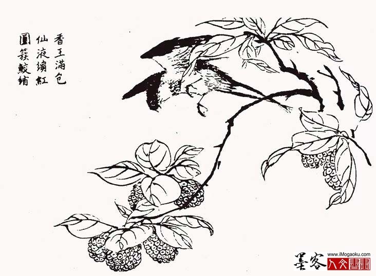 墨客人文书画之张彦中辑芥子园画谱4